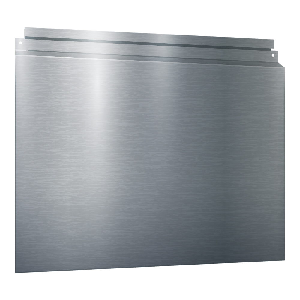 Нержавеющие фасадные кассеты закрытого типа 1 мм RAL